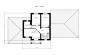 Проект двухэтажного дома с крытой террасой Rg4935 План3